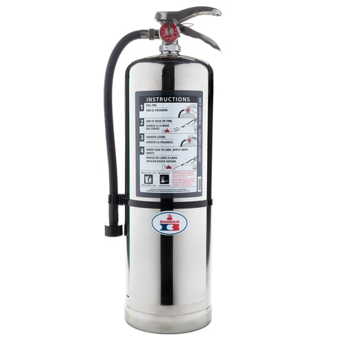 Class K Wet Chemical Fire Extinguisher