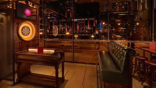 cocktail bar chicago, social darts chicago