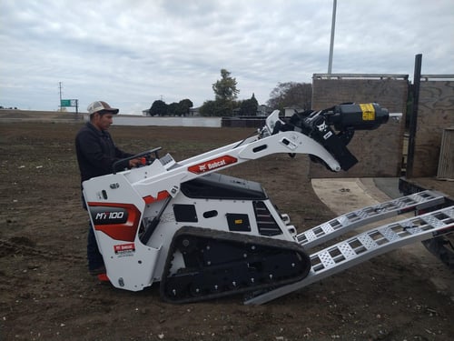 Excavation and Removal-BLUE PAVERS