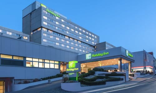 Holiday Inn in central Munich, offering 85 parking spaces.