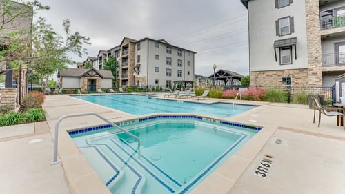 Sparkling Swimming Pool at Vine + Vail, Grapevine, TX 76051, United States