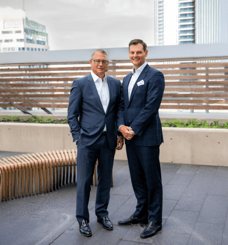 Photo of Malcolm Anthony and Evan Anthony.