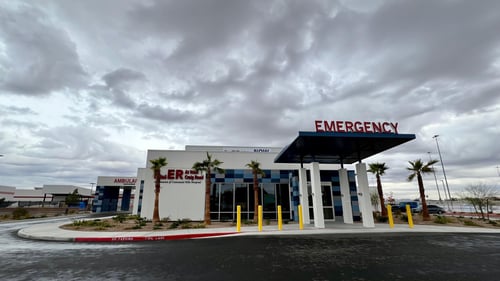 ER at West Craig Road entrance