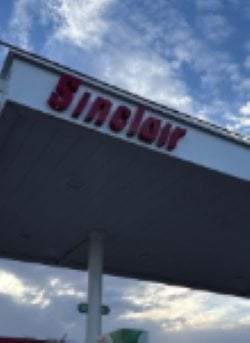 Sinclair Gas Station Fueling Island