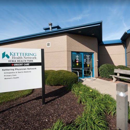 Entrance to Kettering Health Urgent Care - Xenia