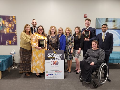 We are very honored and humbled to be recognized by the CCEO - Chamber of Commerce Executives of Ohio for our contributions to the community. The 2023 Ohio Outstanding Chamber of the Year Award primarily focuses on acknowledging one or more significant achievements and accomplishments a chamber has initiated, stimulated and/or led in its respective service area during the past 18 months.