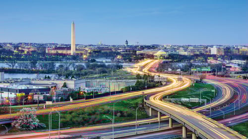 Minutes from Washington, DC, and commuter routes