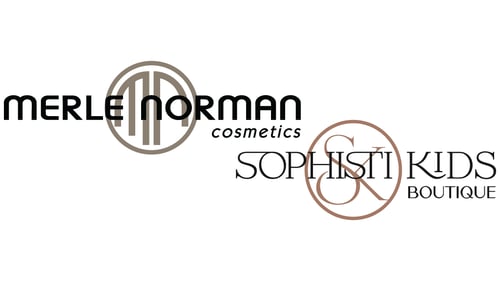 This is a photo of the Merle Norman Cosmetics & SophistiKids Boutique Logo.