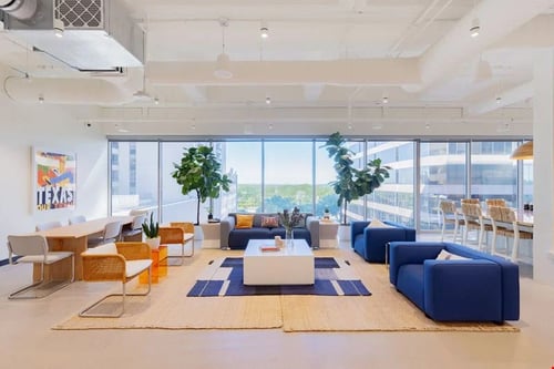 WeWork Preston Center - Coworking space interior view