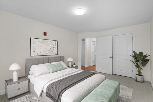 Bedroom at Autumn Woods Apartments, Maine, 04092