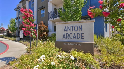 apartment complex at Anton Arcade Apartments, Sacramento, CA