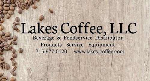 Lakes Coffee, LLC is a beverage and foodservice distributor providing coffee shop equipment & products, breakroom and restaurant supplies and office coffee services for all sizes of businesses. We offer a full line of popcorn machines, popcorn products and have a fully training service department. Proudly serving western Wisconsin, northern Wisconsin and eastern Minnesota including the Twin Cities Metro Area. Lakes Coffee is a family-owned business, we pride ourselves on great products and exceptional service.