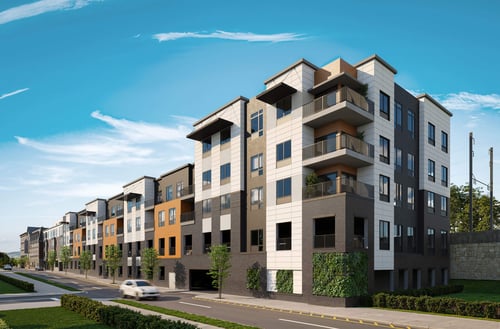 Property exterior at The Franklin at Woodbridge, Woodbridge, NJ