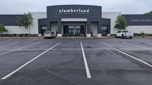 Amery Slumberland Furniture entrance