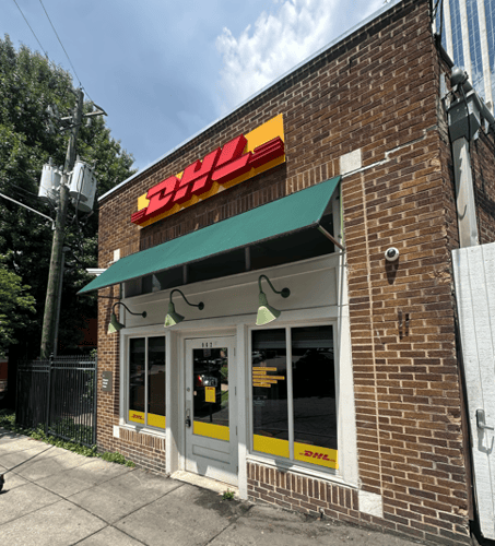 DHL Midtown ATL store front