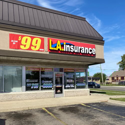L.A. Insurance Agency MI-026 office exterior