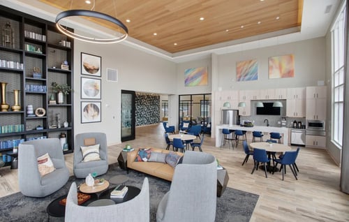 Community room at Landings of Lexington, Lexington, MN, 55014