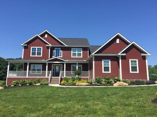 red barn house