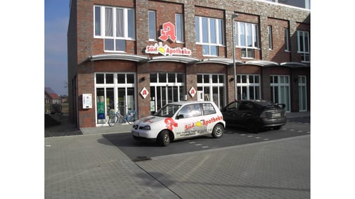 Aussenansicht der Süd-Apotheke OHG