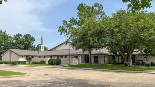 The Church of Jesus Christ of Latter Day Saints on Eldridge Road in Sugar Land, Texas.