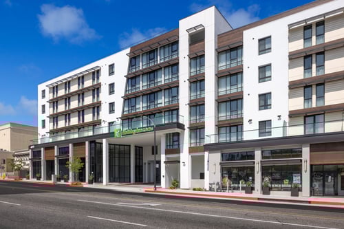 The welcoming entrance of our Monterey Park hotel.