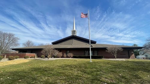 The Church of Jesus Christ of Latter-day Saints in West Lafayette, Indiana.