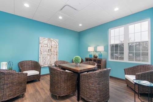 Common area with chairs