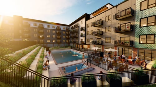 Property View at The Yards and Backyards in St. Paul, MN