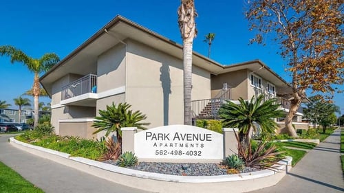 Property exterior at Park Avenue Apartments in Long Beach, CA 90815