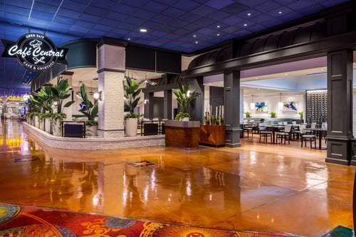 Café Central Open 24/7 at Silver Legacy in Reno, RV.