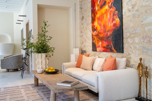 Reception area