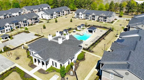 Aerial View at Meridian Park Apartments in Collierville, TN