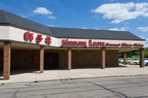 Retail space for lease in Columbus Ohio, Hunan Lion