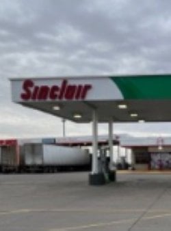 Sinclair Gas Station Fueling Island