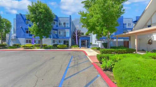 Apartment complex at St Johns Manor, Costa Mesa, CA