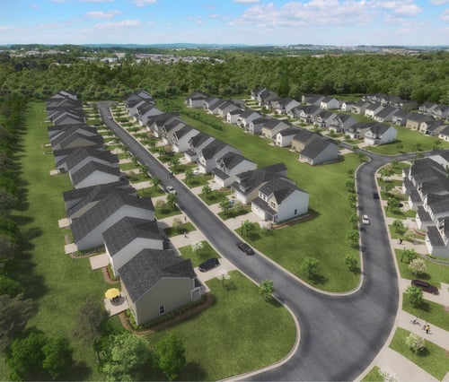 Ashwood Meadows Neighborhood Rendering