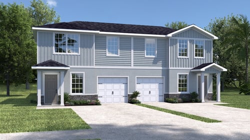 Ryan Homes Neptune Paire Villa in Fort Pierce Florida