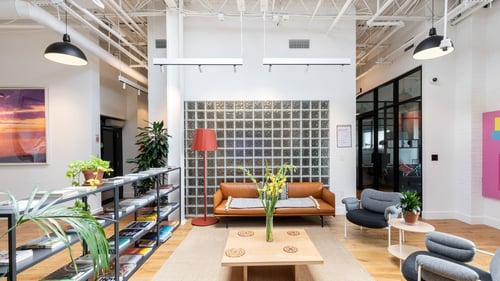 WeWork University of Maryland - Coworking space interior view