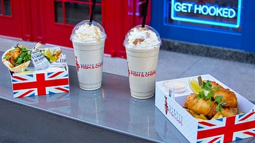 Gordon Ramsay Fish & Chips at The LINQ hotel Promenade in Vegas