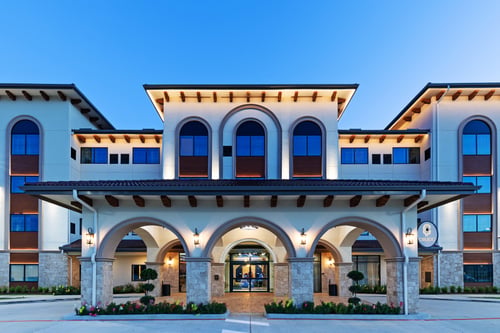 Begin your stay with a warm welcome at our entrance.