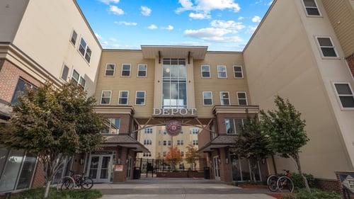 The Depot Apartments exterior