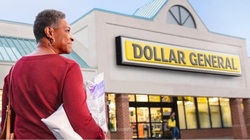 Dollar General FedEx drop off at 1001 Maryland Ave in Myrtle Point