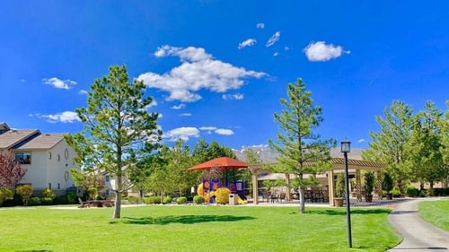 Courtyard at Sharlands Terrace Apartments, Reno, NV