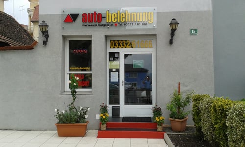 Automobil Pfandleihe GmbH - Autobelehnung- Außenansicht