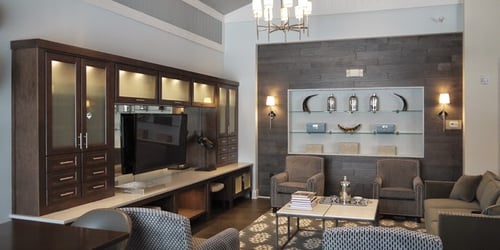 Living room at Barclay Glen Apartments, Williamstown, NJ, 08094