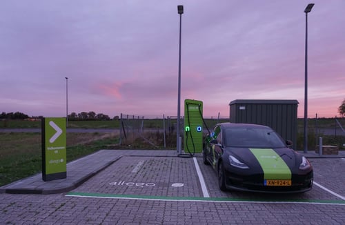 EV charging station Allego Nørre Alslev