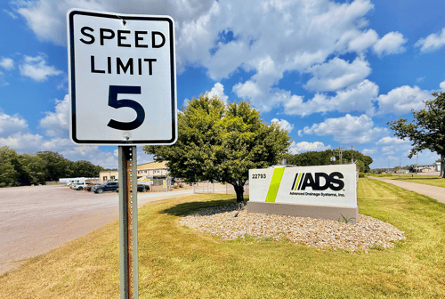 Advanced Drainage Systems sign
