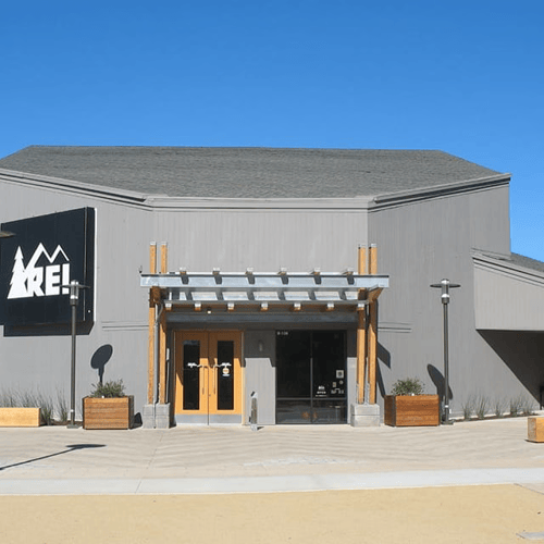 Front of the REI store in Concord, California