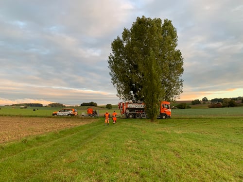 Tinguely, camion cureur & chenillette, tout terrain