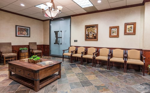 Image of reception area